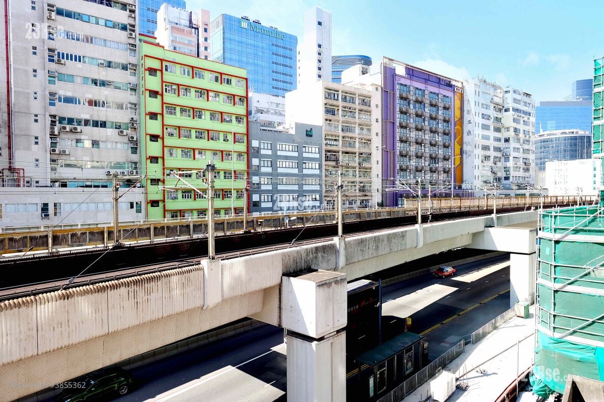 景觀: 富裕大廈 租盤 2 房 , 1 浴室 357 平方呎