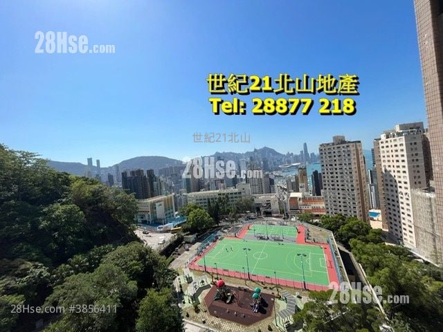 海景台 租盤 2 房 , 2 浴室 730 平方呎