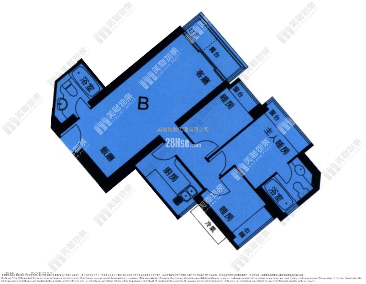 Caribbean Coast Rental 3 Bedrooms , 2 Bathrooms 729 ft²