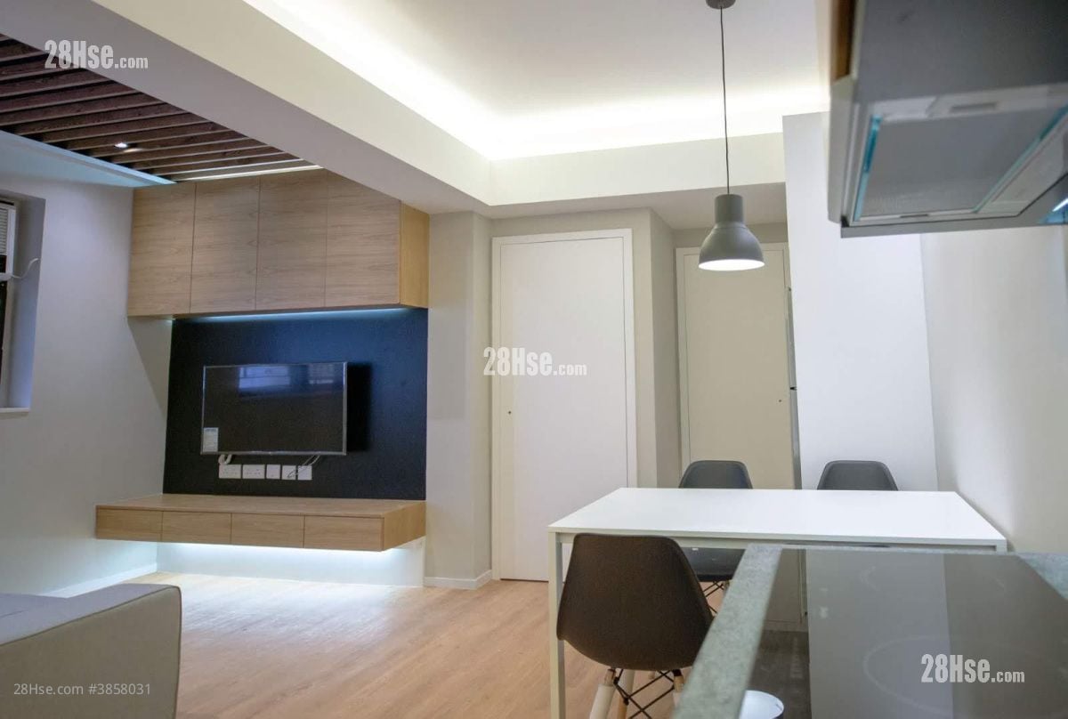 living room: Lyton Building Rental 2 Bedrooms , 1 Bathroom 400 ft²