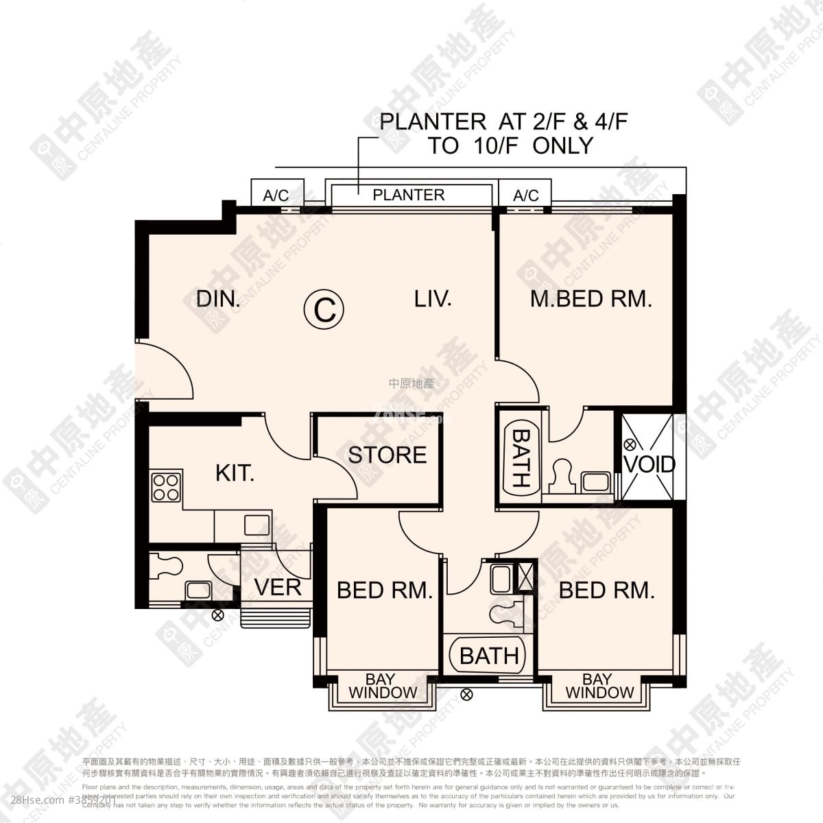 Parc Oasis Sell 3 Bedrooms 789 ft²