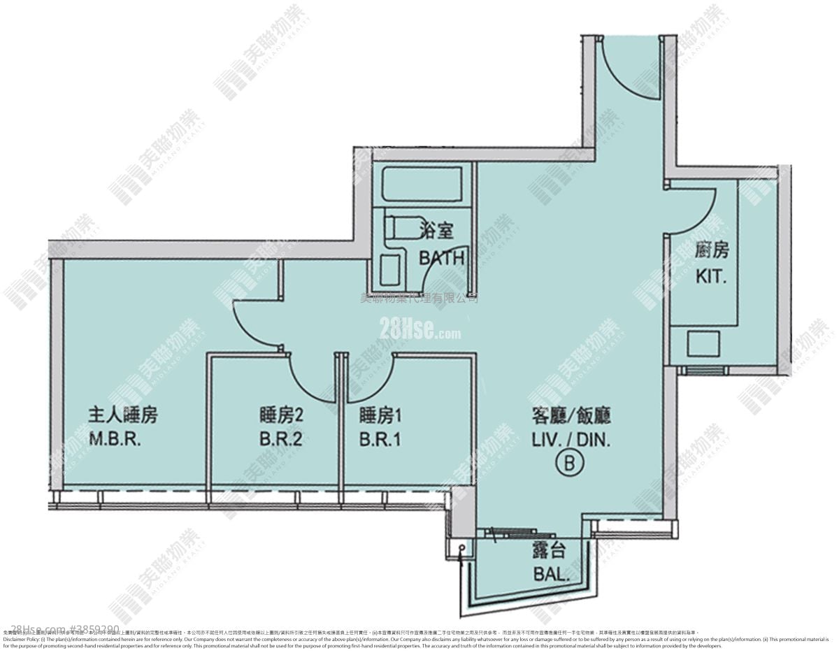Savannah Sell 3 Bedrooms 681 ft²