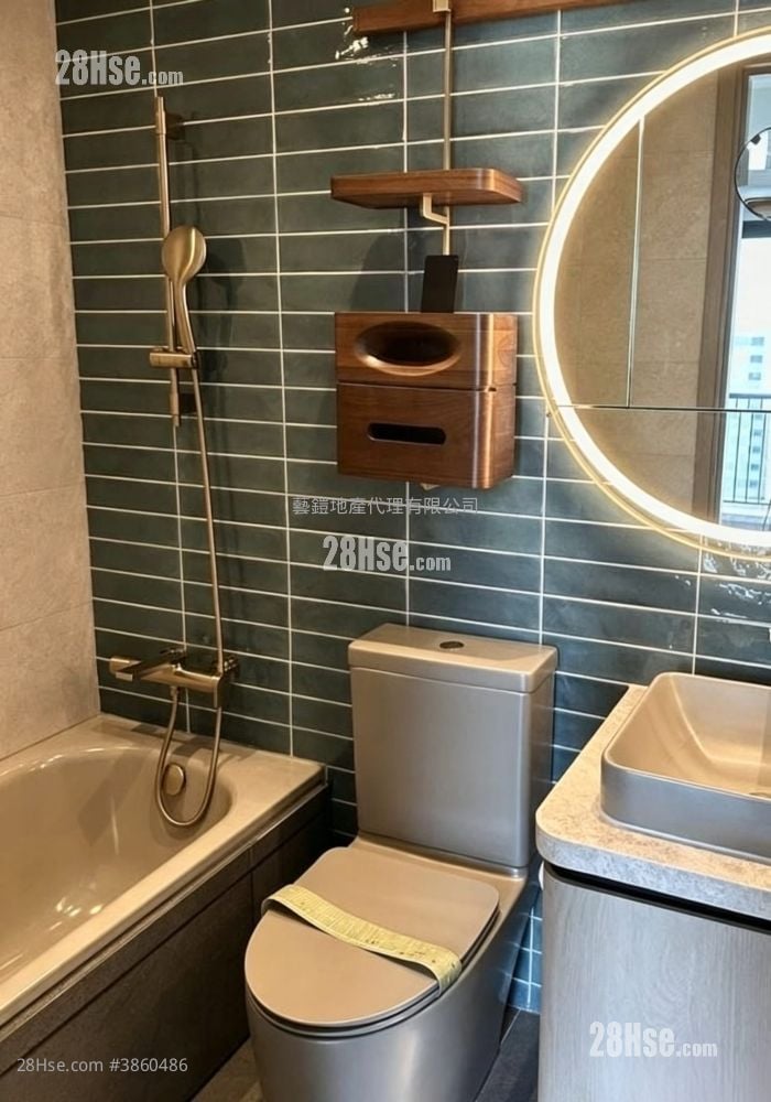 柏傲庄 租盘 2 房 , 2 浴室 634 平方尺