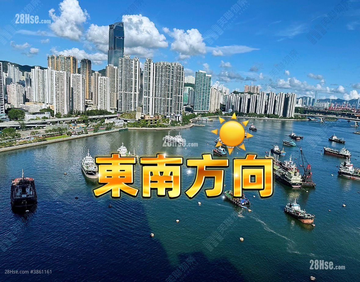 麗城花園 售盤 3 房 , 2 浴室 742 平方呎