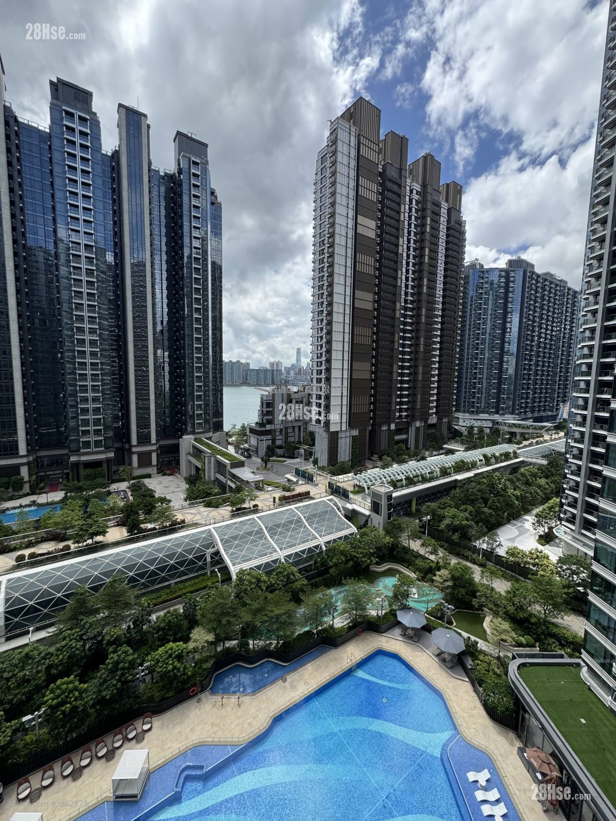 维港1号 售盘 2 房 , 1 浴室 445 平方尺