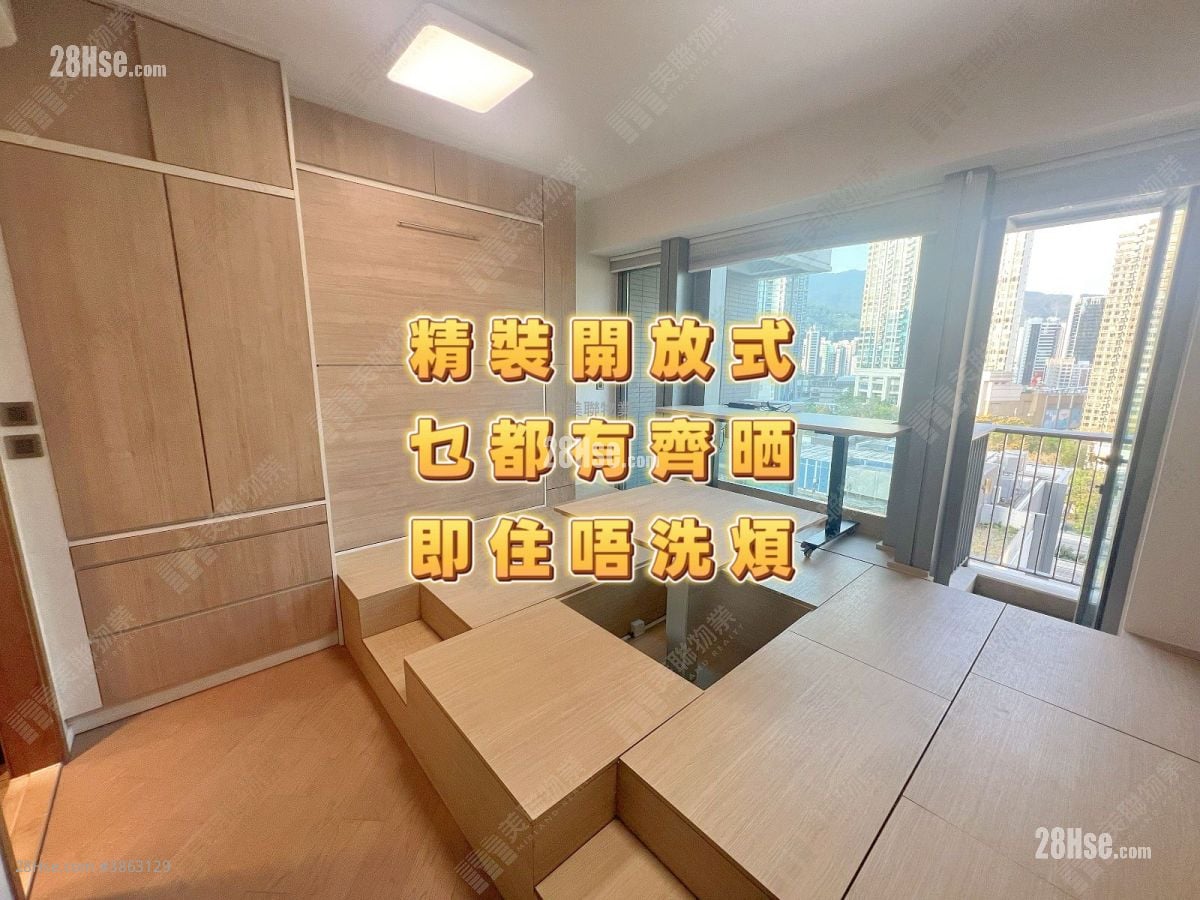 柏傲灣 售盤 開放式間隔 , 1 浴室 306 平方呎