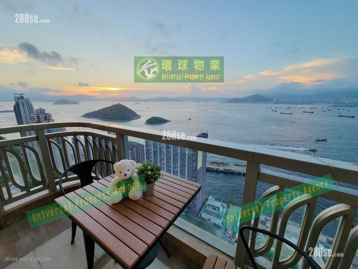 怡峰 租盤 3 房 , 2 浴室 818 平方呎