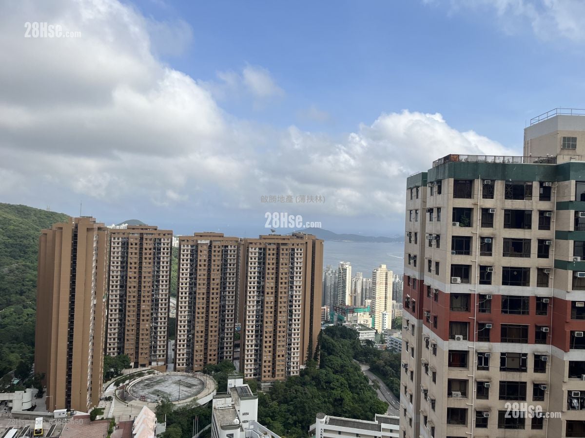 置富花園 租盤 2 房 , 1 浴室 439 平方呎