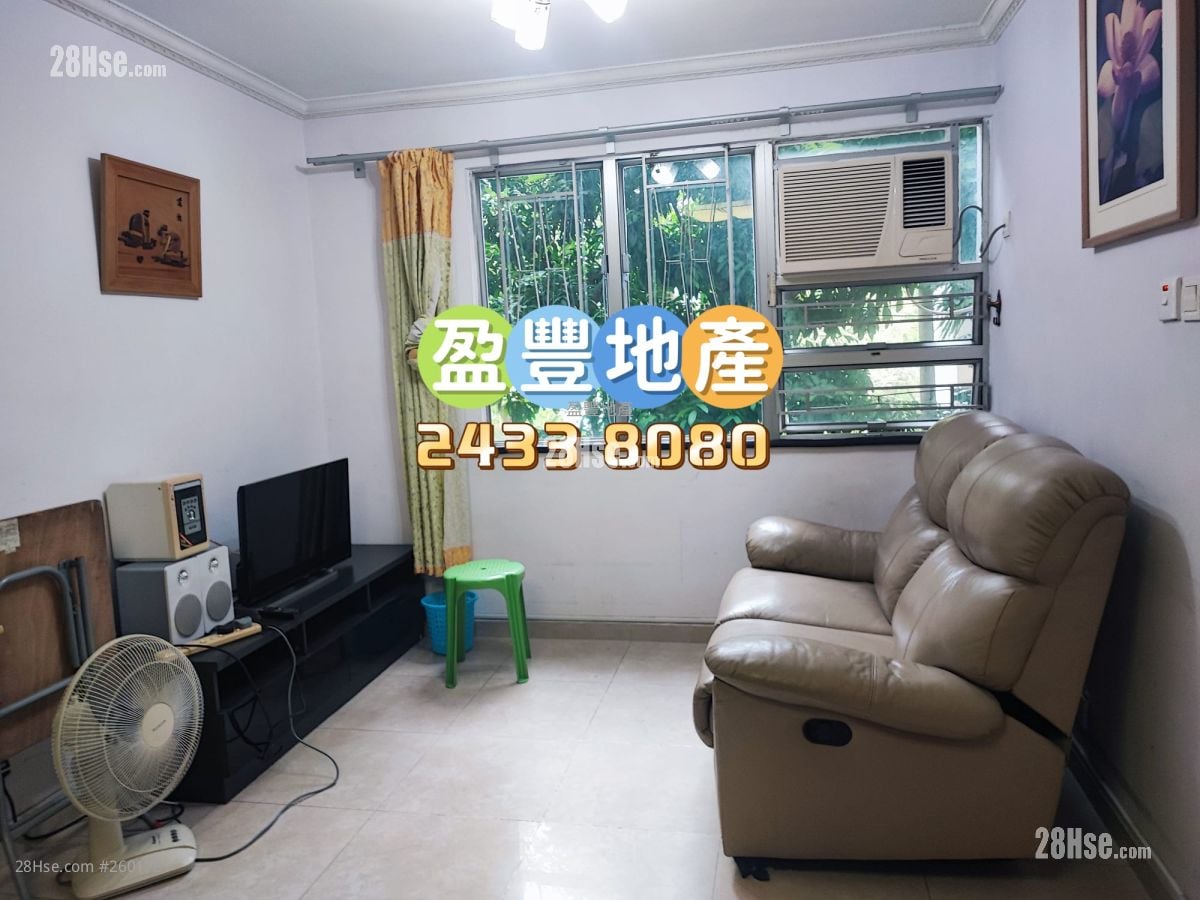 兆山苑 租盤 2 房 , 1 浴室 546 平方呎