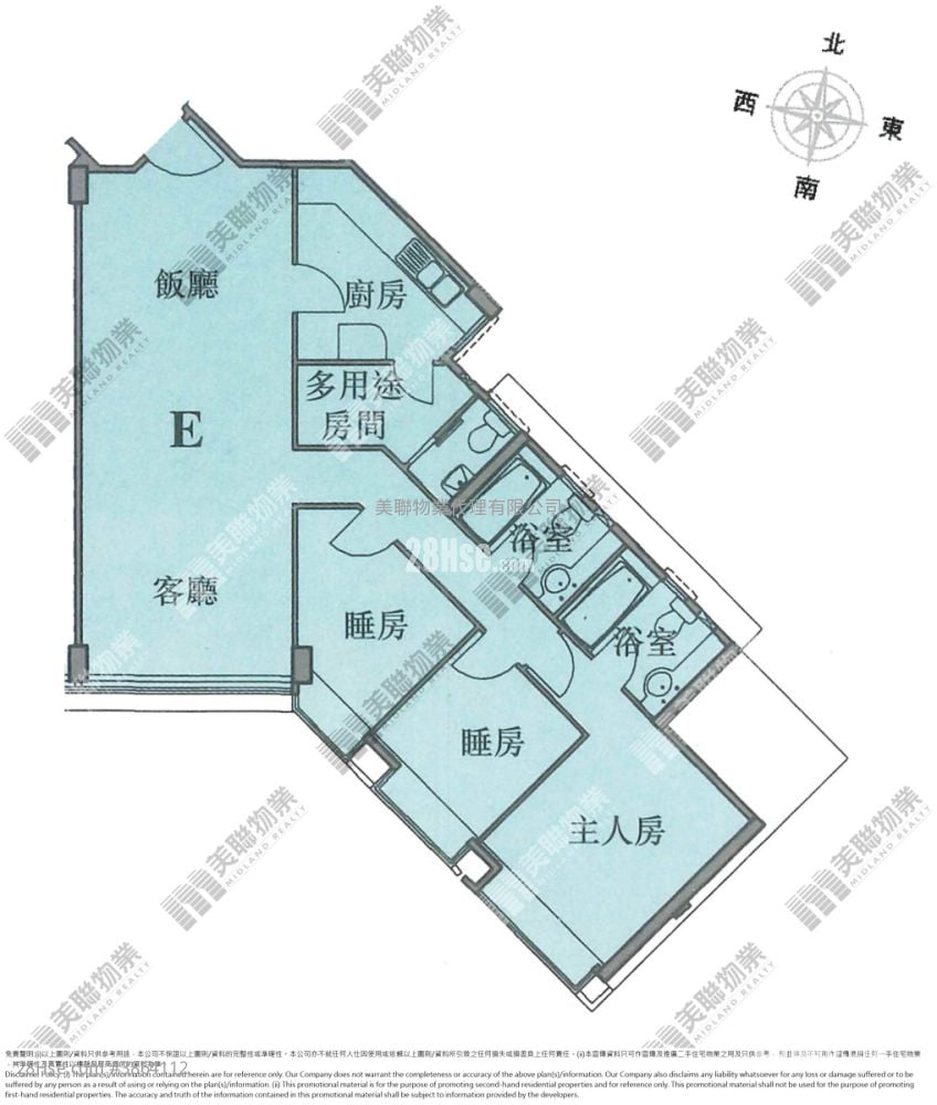 帝景峰 售盤 3 房 , 3 浴室 962 平方呎
