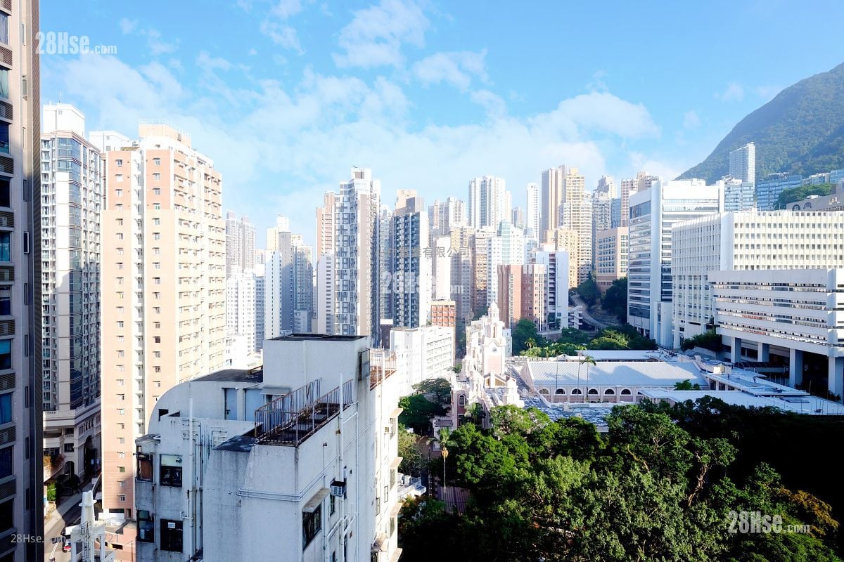 景觀: 寓成峰 租盤 2 房 , 1 浴室 475 平方呎