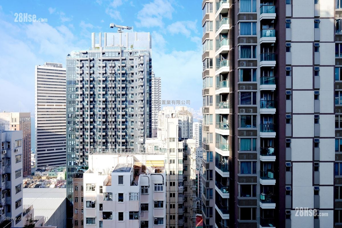 景觀: 寓成峰 租盤 2 房 , 1 浴室 475 平方呎