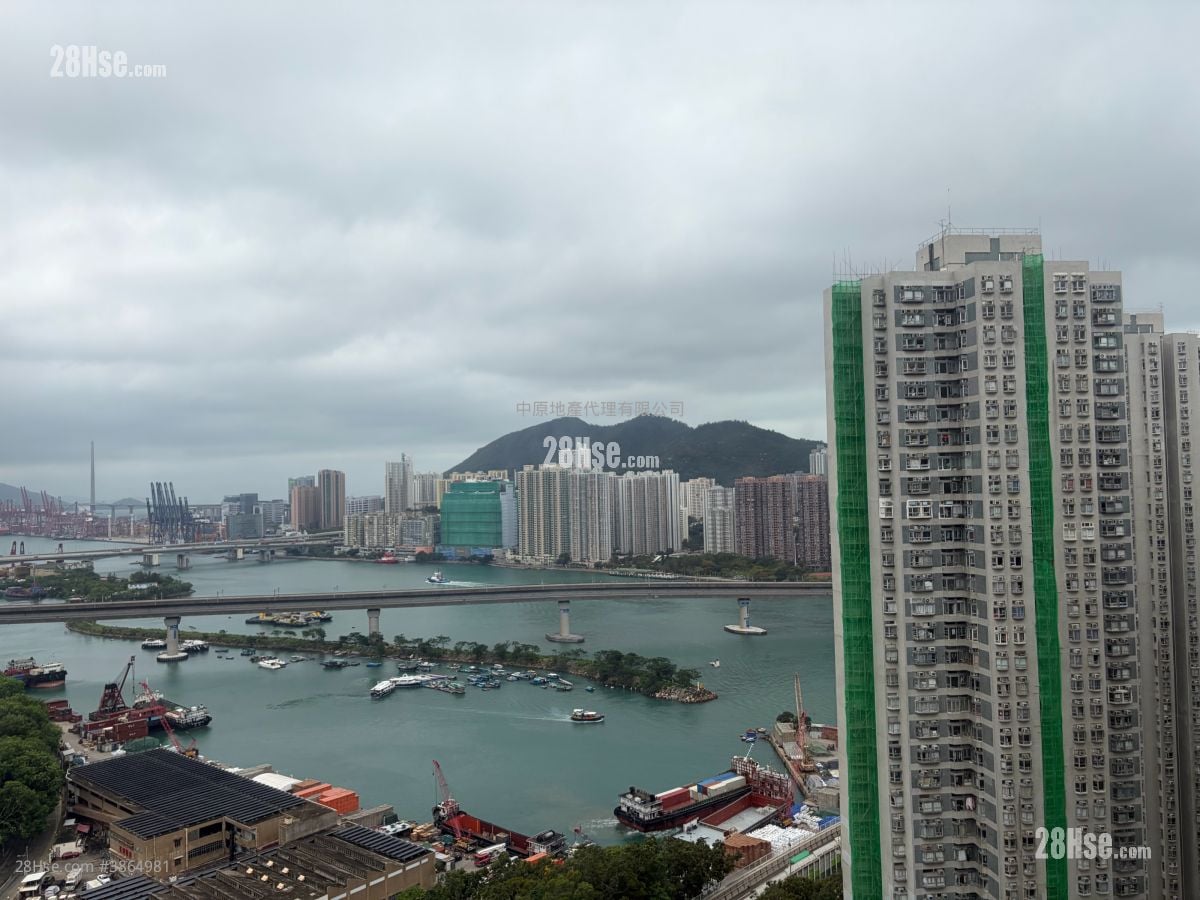 海滨花园 租盘 2 房 , 1 浴室 592 平方尺
