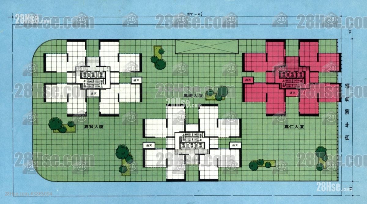 嘉和園 售盤 開放式間隔 , 1 浴室 346 平方呎