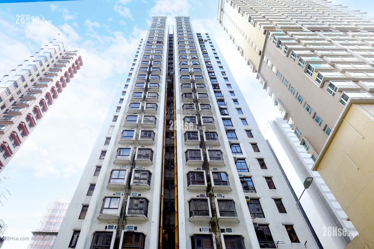 building outlook: Wo Yick Mansion Rental 2 Bedrooms , 1 Bathroom 335 ft²