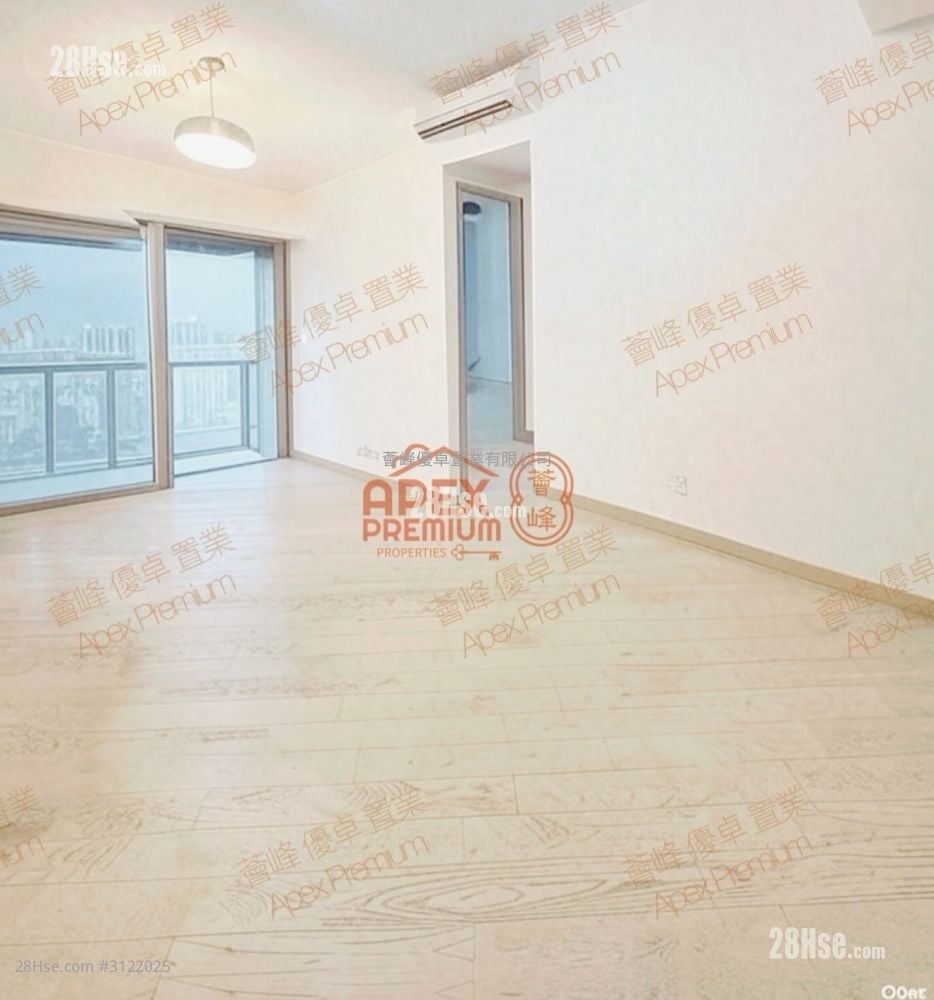 凱滙 租盤 3 房 , 1 浴室 676 平方呎