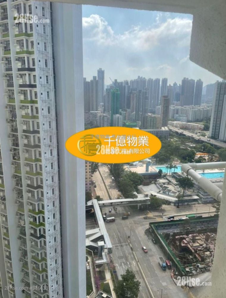 麗翠苑 售盤 2 房 , 1 浴室 386 平方呎
