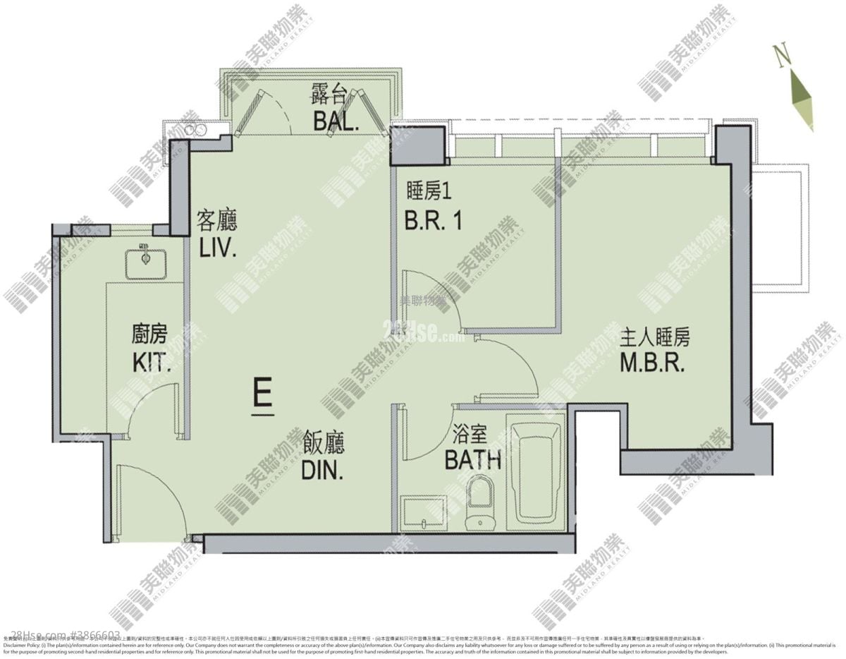 One Homantin Rental 1 Bathroom 485 ft²