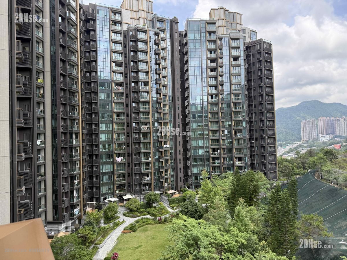 客廳外內園景色