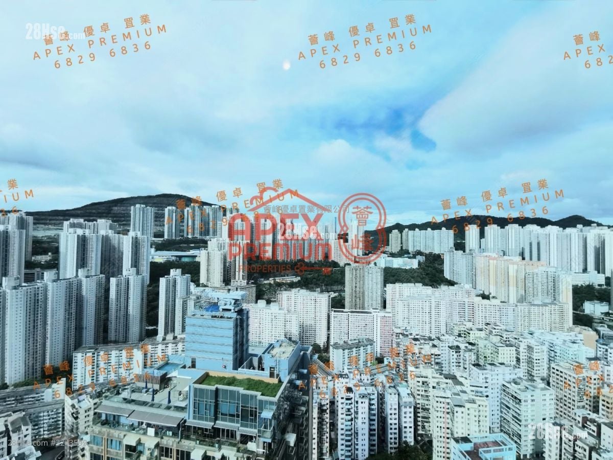 凱滙 租盤 3 房 , 2 浴室 860 平方呎