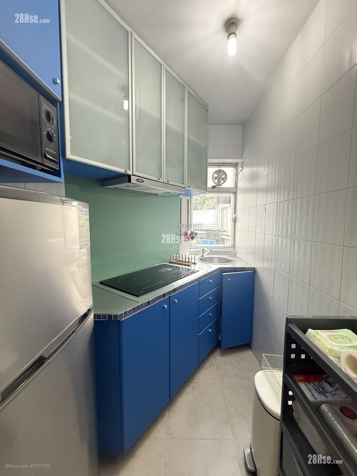 康山花园 租盘 2 房 , 1 浴室 431 平方尺