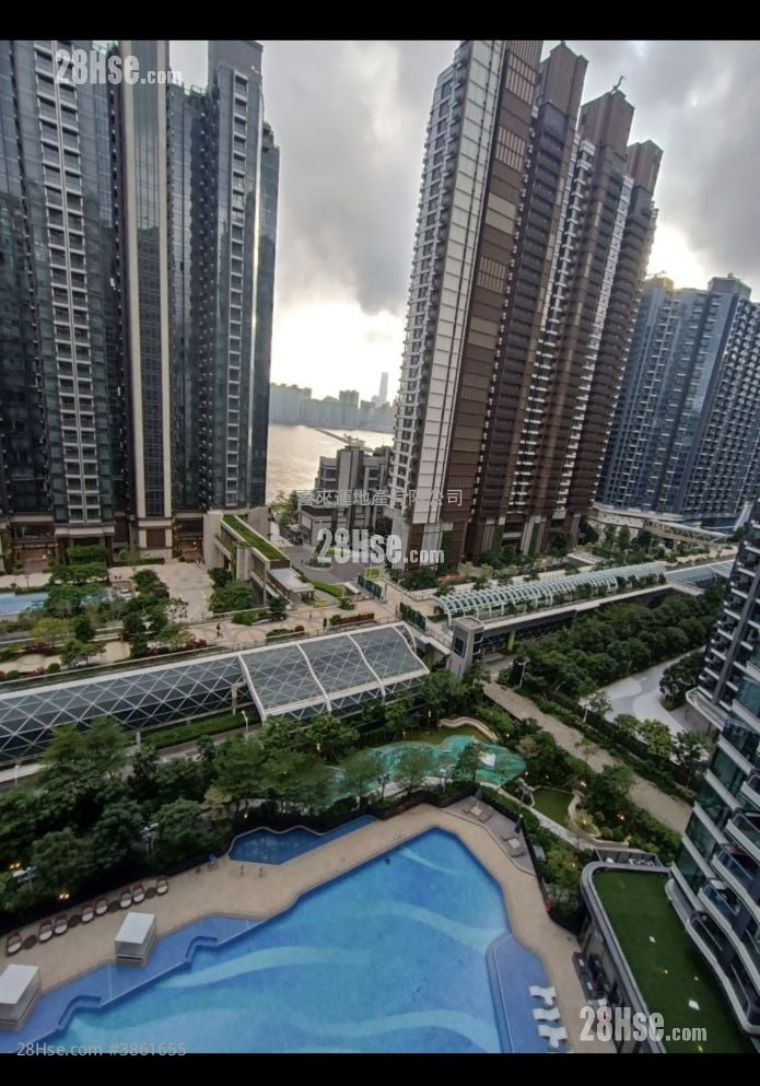 维港1号 租盘 2 房 , 1 浴室 440 平方尺