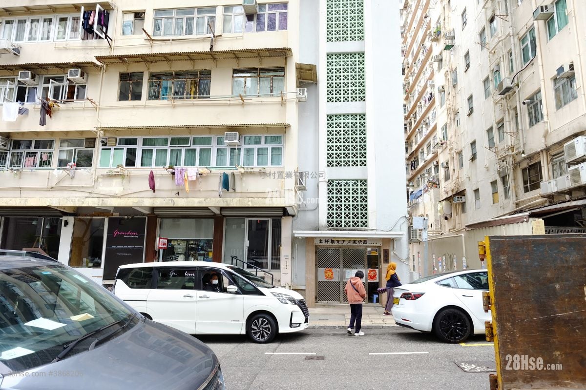 building outlook: Tai Cheong House Rental Studio , 1 Bathroom 312 ft²
