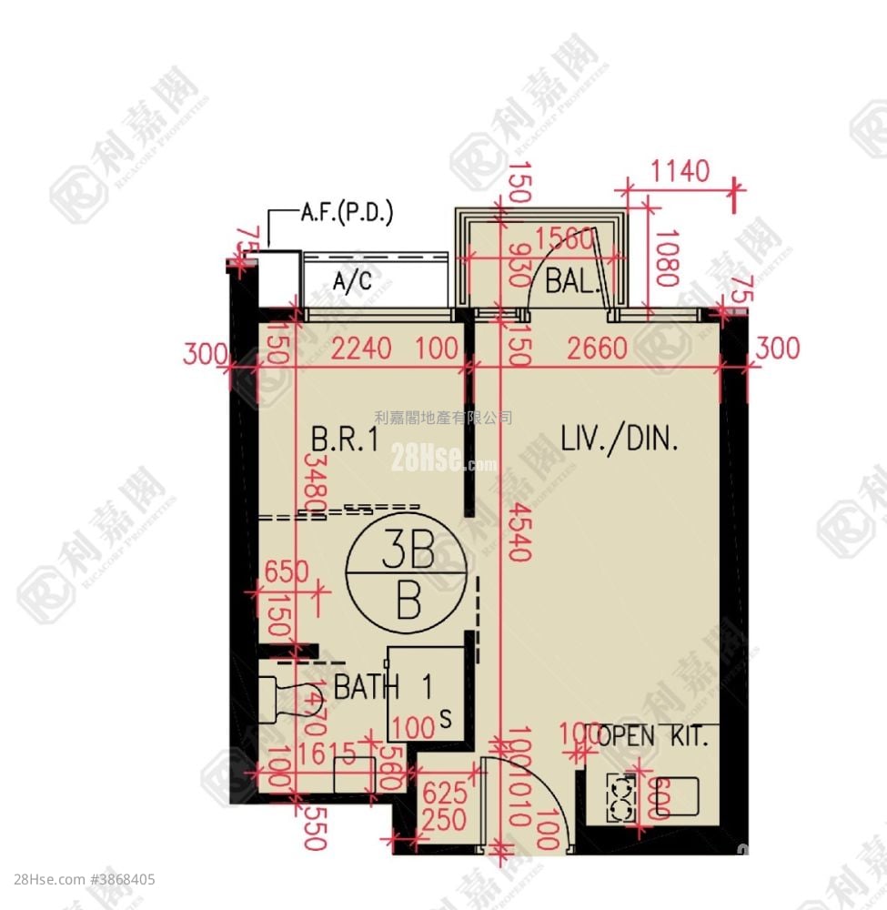 Cullinan West Rental 1 Bedroom , 1 Bathroom 350 ft²