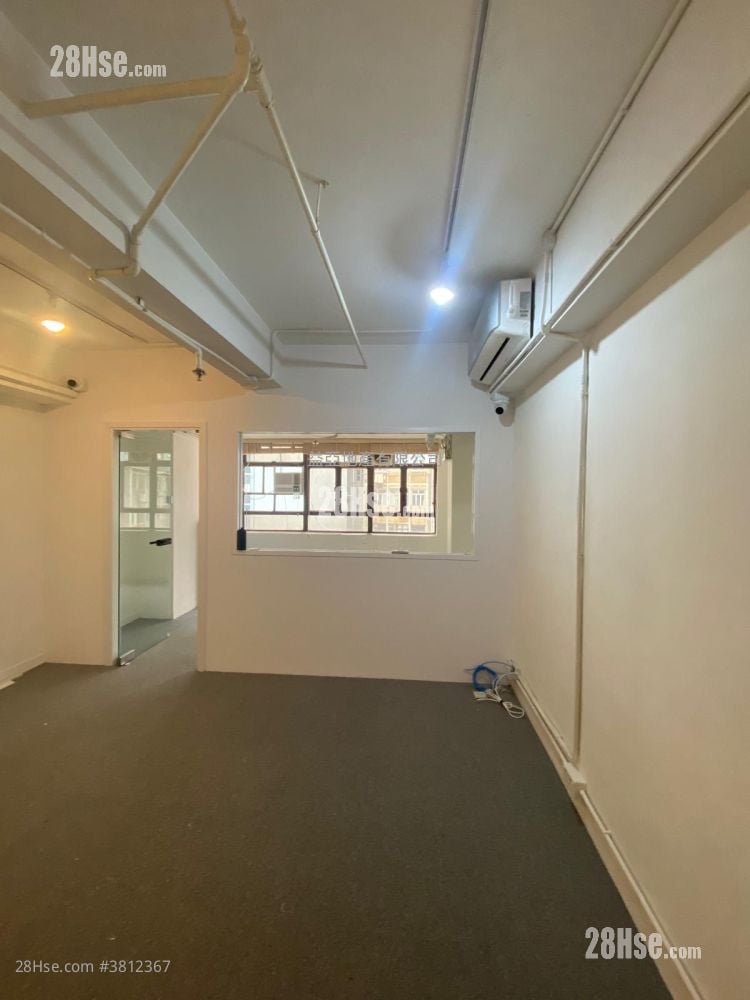 3。文樂商業大廈460呎1大房獨立冷氣近mtr平租14000包差餉及管理費