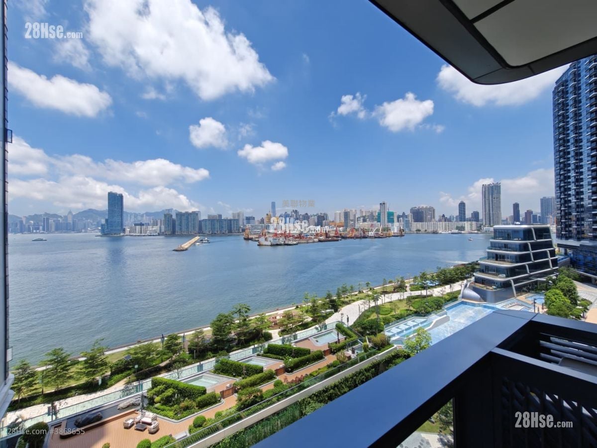 维港湾畔 租盘 2 房 , 1 浴室 513 平方尺