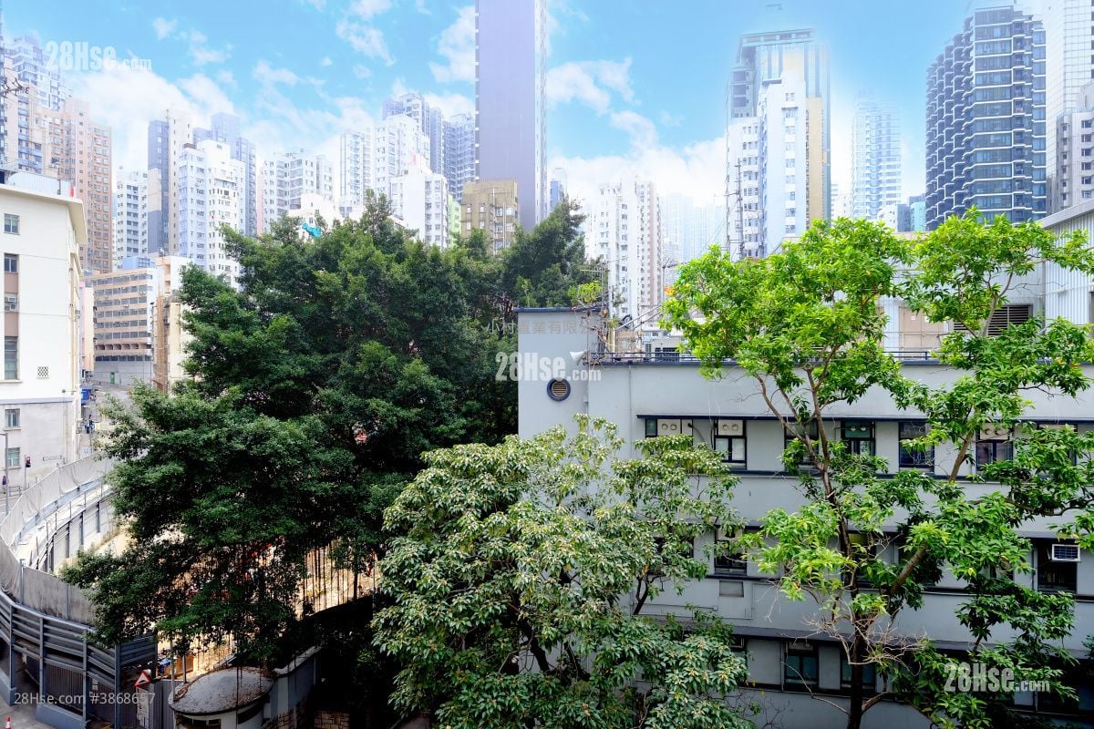 景观: 西边街8-10号 租盘 2 房 , 1 浴室 425 平方尺