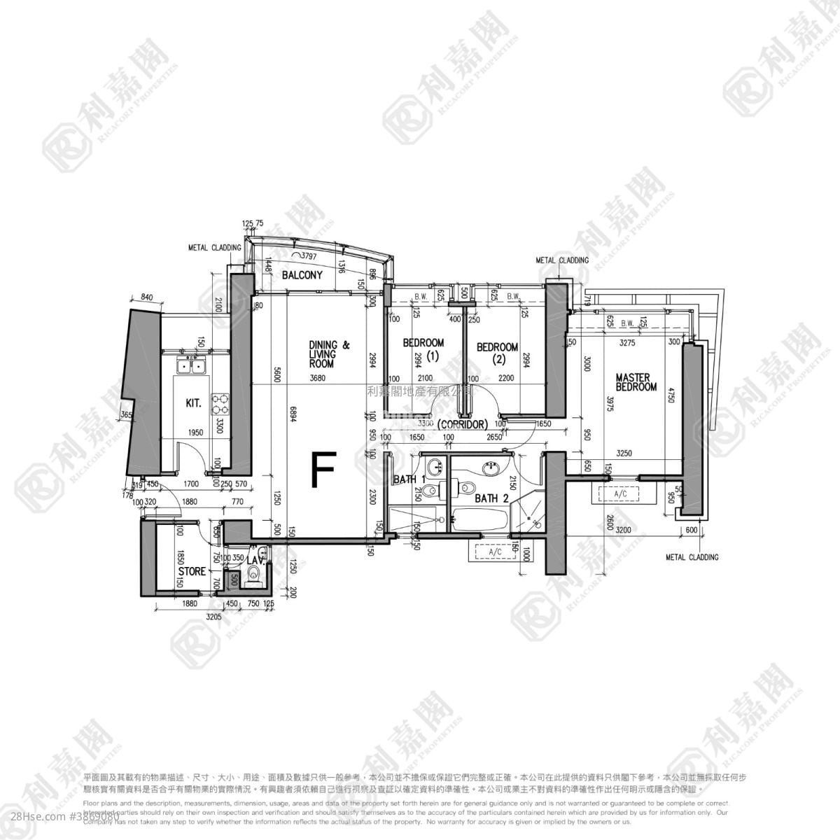 The Harbourside Rental 3 Bedrooms , 2 Bathrooms 1,068 ft²