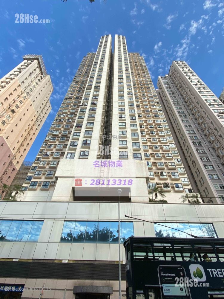 building outlook: Kennedy Town Centre Rental 3 Bedrooms , 2 Bathrooms 615 ft²