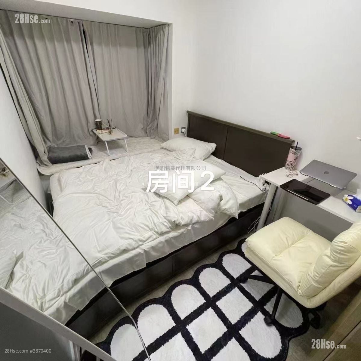 东港城 租盘 2 房 , 1 浴室 466 平方尺