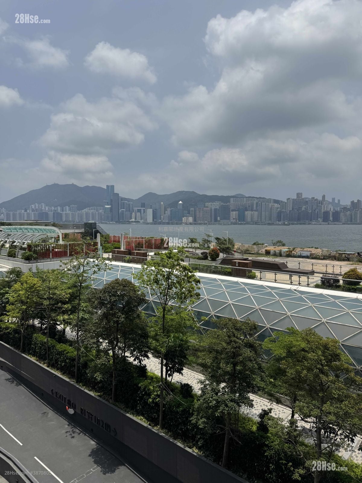 柏蔚森 租盘 2 房 , 1 浴室 387 平方尺
