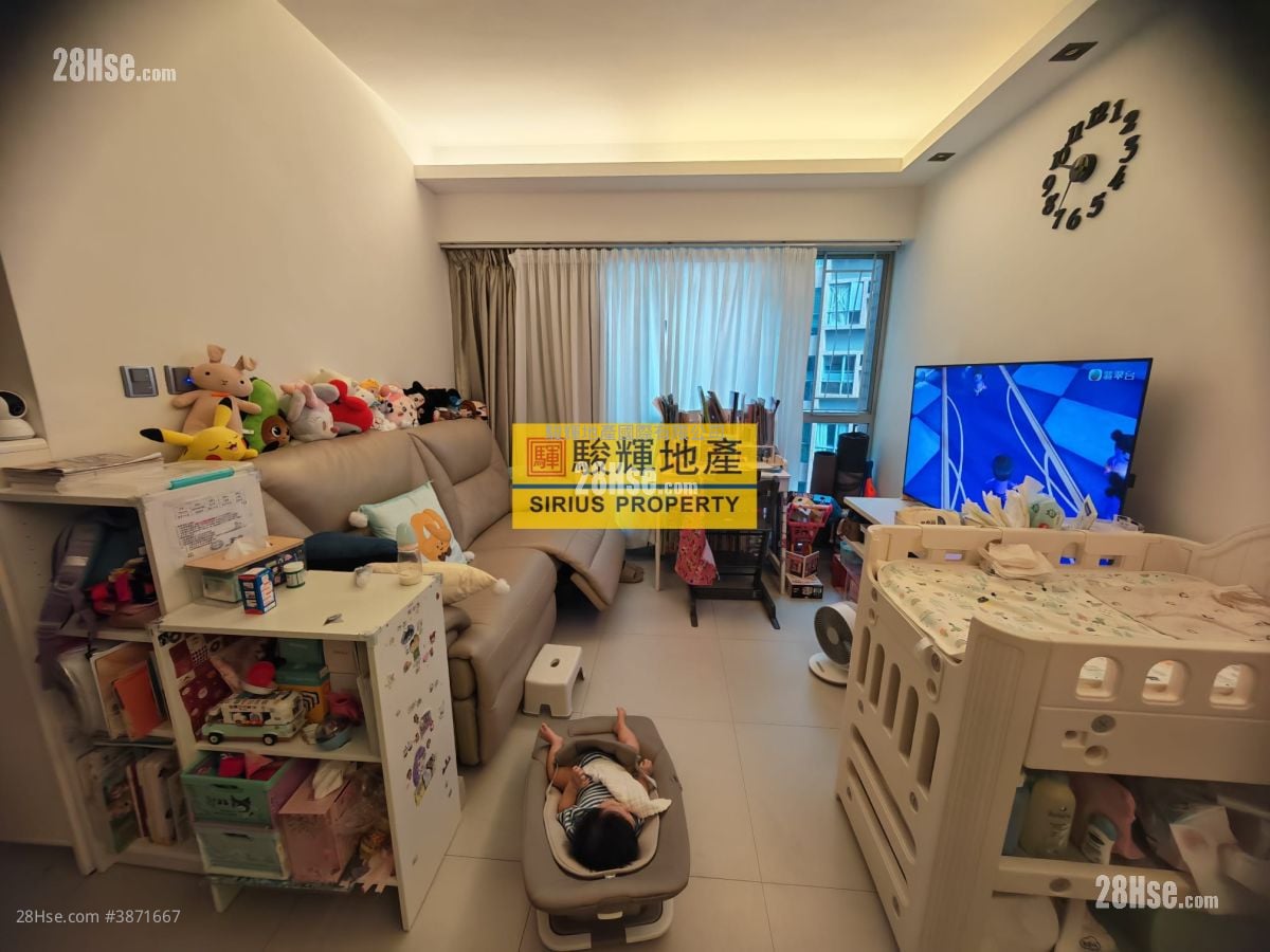 柏丽豪园 售盘 2 房 , 1 浴室 590 平方尺