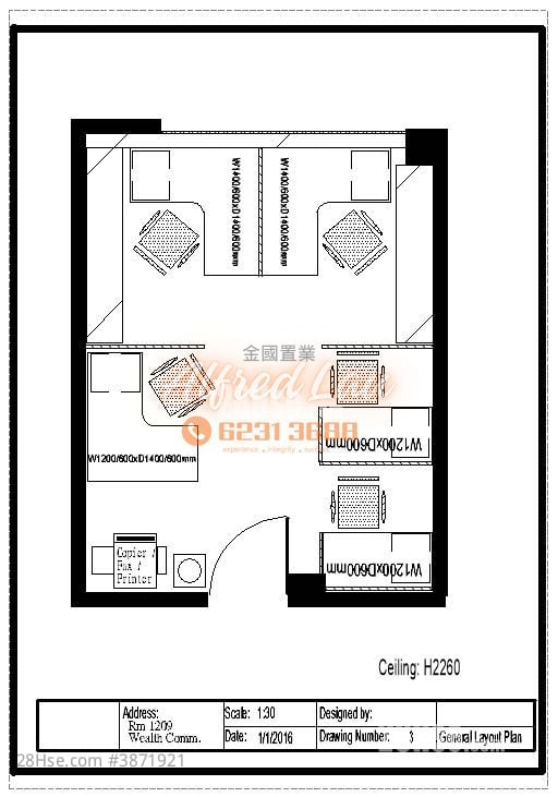 Wealth Commercial Centre Rental Studio
