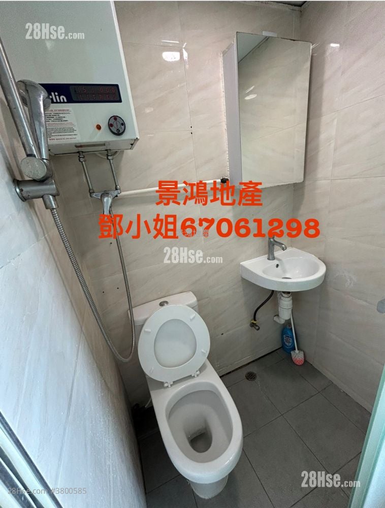 文景楼 租盘 开放式间隔 , 1 浴室 160 平方尺