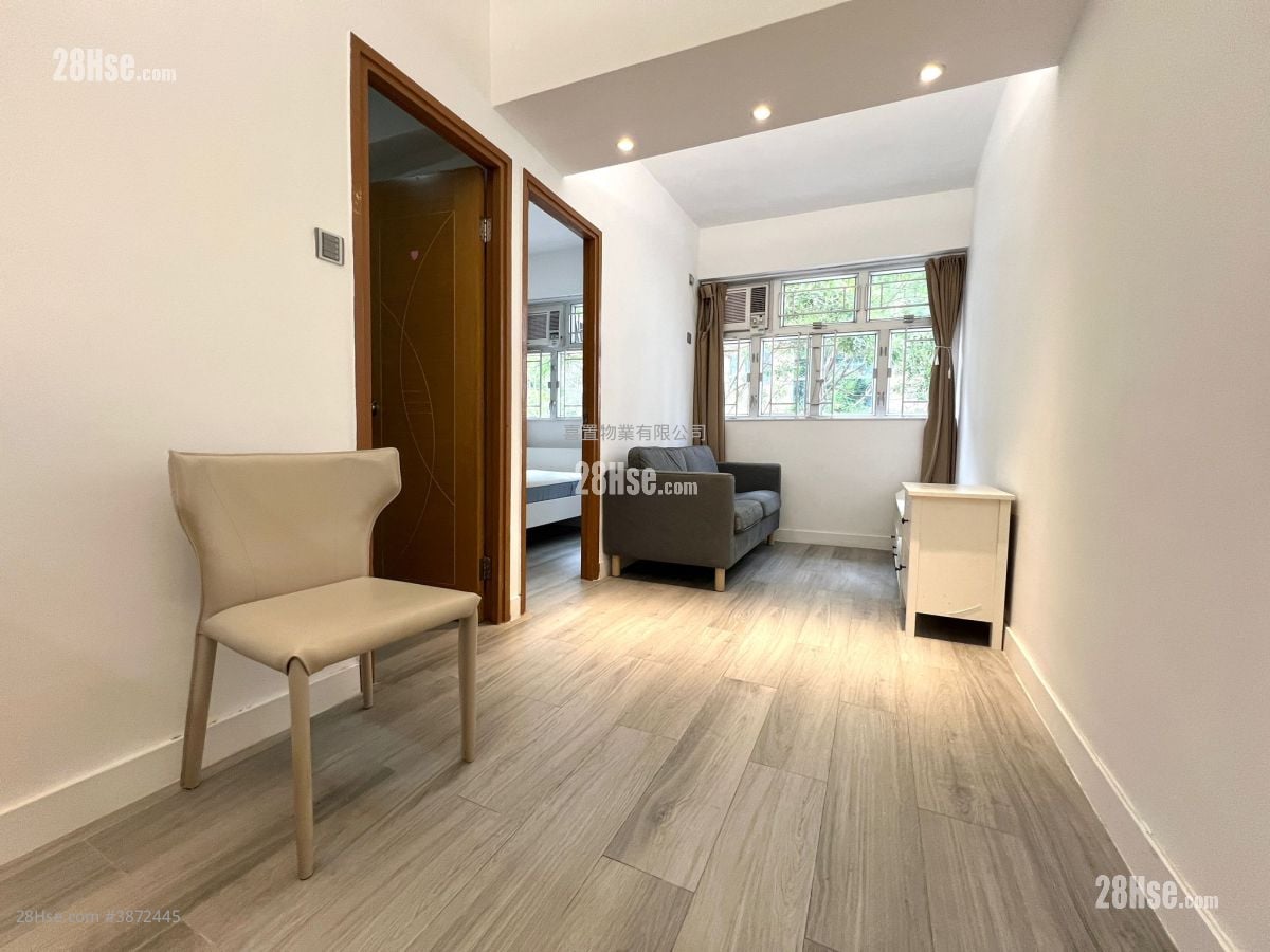 Apartment Rental 2 Bedrooms , 1 Bathroom 355 ft²