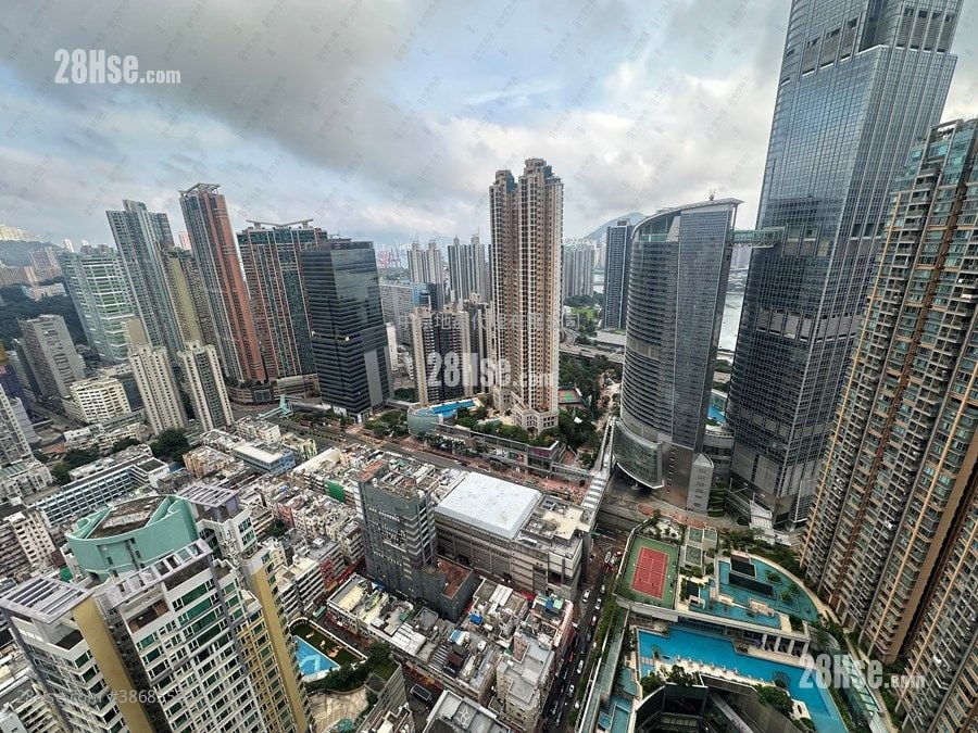 萬景峯 租盤 2 房 , 1 浴室 506 平方呎