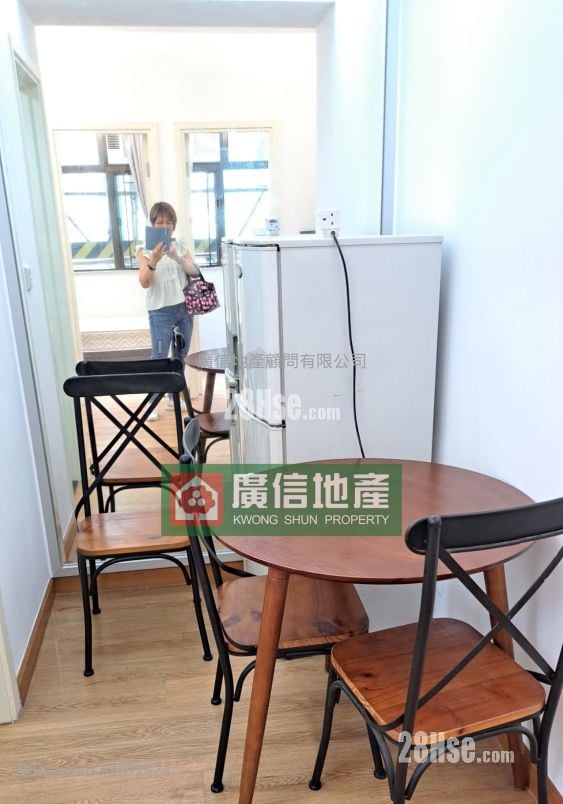 文华阁 租盘 2 房 , 1 浴室 274 平方尺