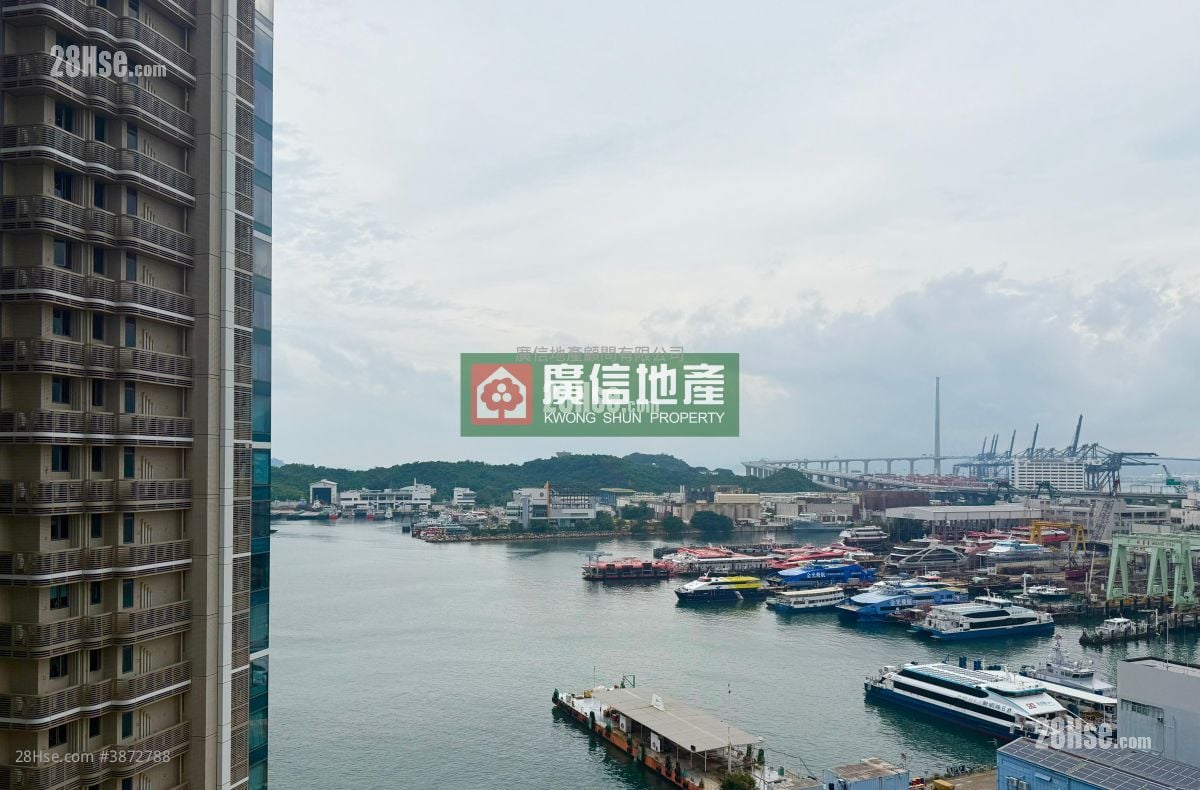 维港滙 租盘 1 房 , 1 浴室 308 平方尺