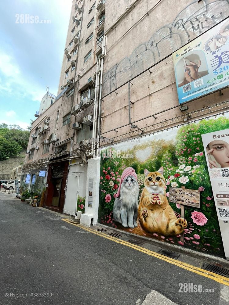 侨江大厦 租盘 开放式间隔 , 1 浴室 150 平方尺