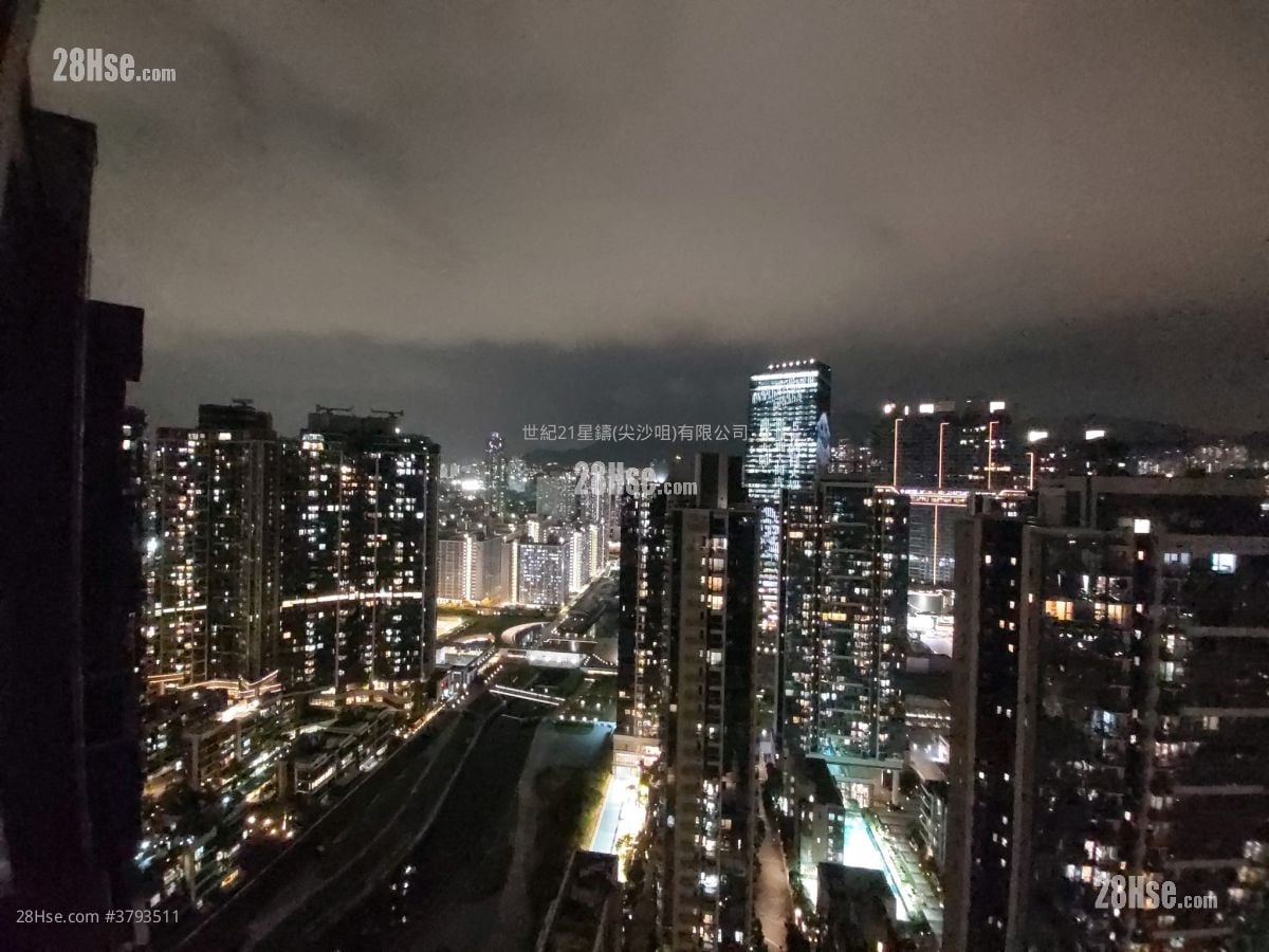 景觀: 龍譽 租盤 1 房 , 1 浴室 356 平方呎