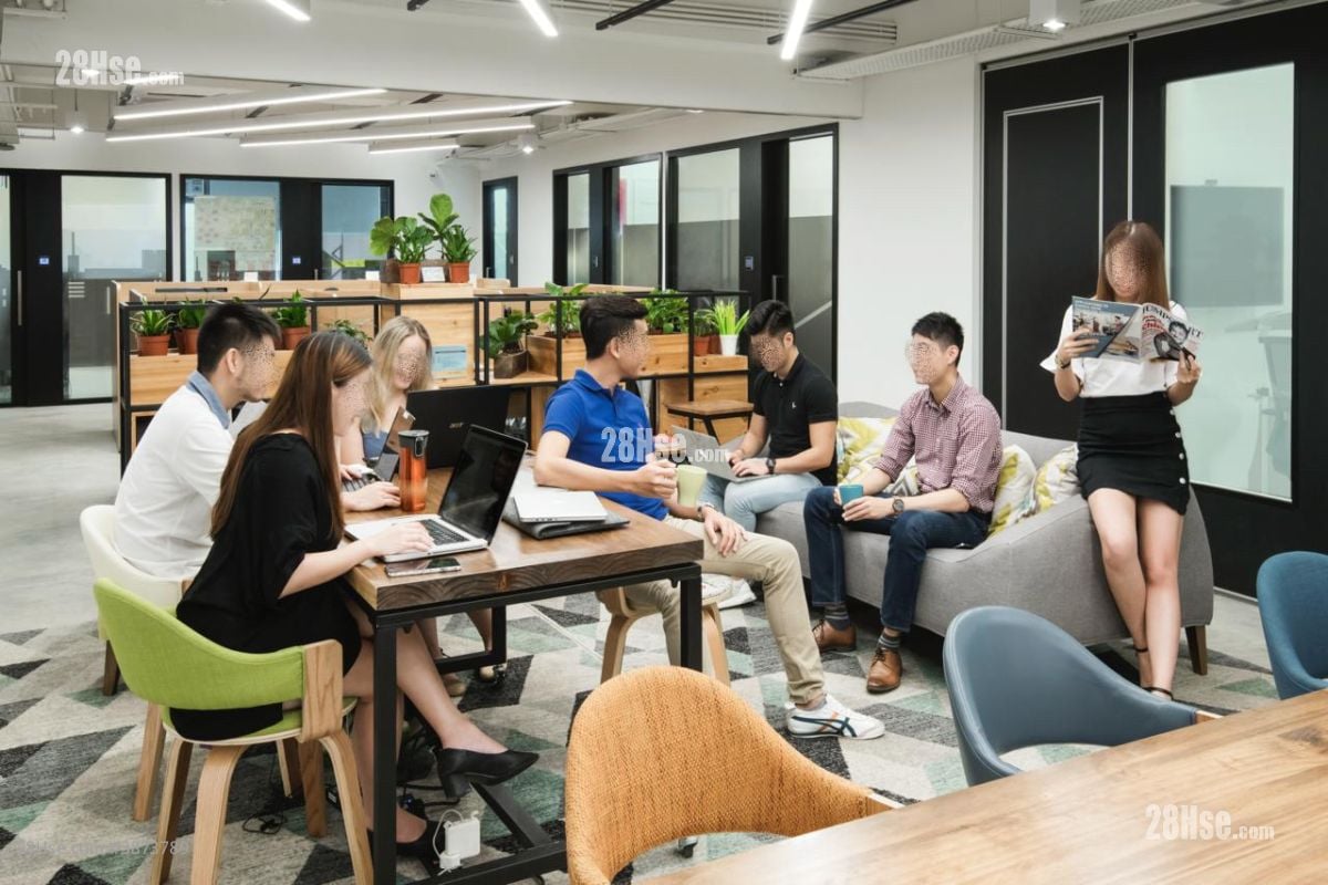 香港工業大廈 租盤 5+ 房 , 2 廁所