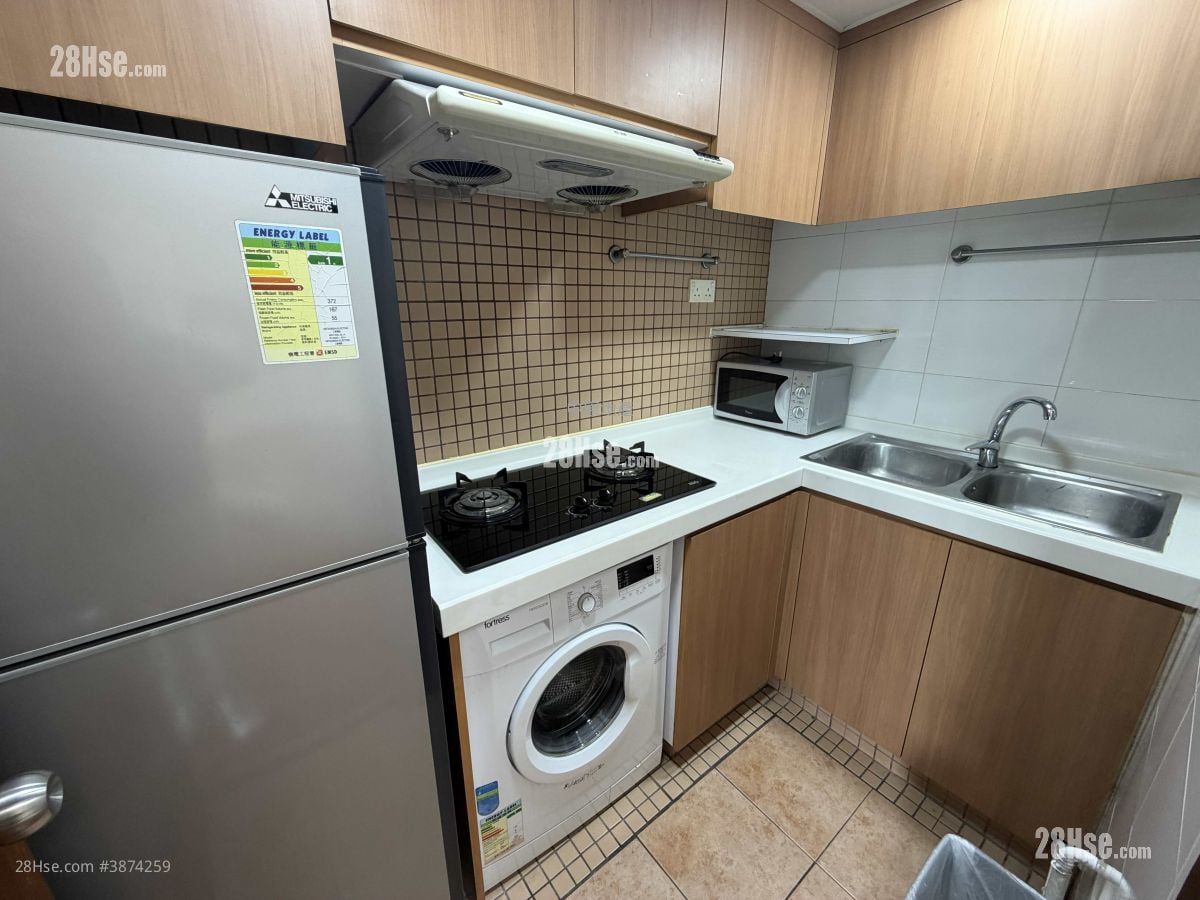 kitchen: Parkland Villas Rental 2 Bedrooms , 1 Bathroom 381 ft²