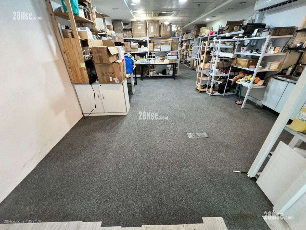 富恆工業大廈 租盤 1 房 , 1 廁所