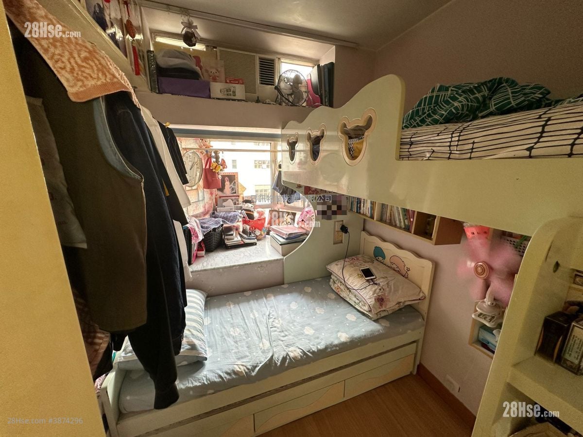 海滨花园 租盘 2 房 , 1 浴室 450 平方尺