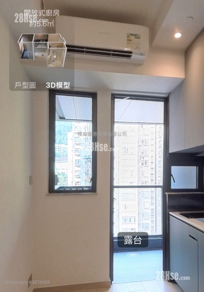 幸荟 租盘 开放式间隔 , 1 浴室 177 平方尺