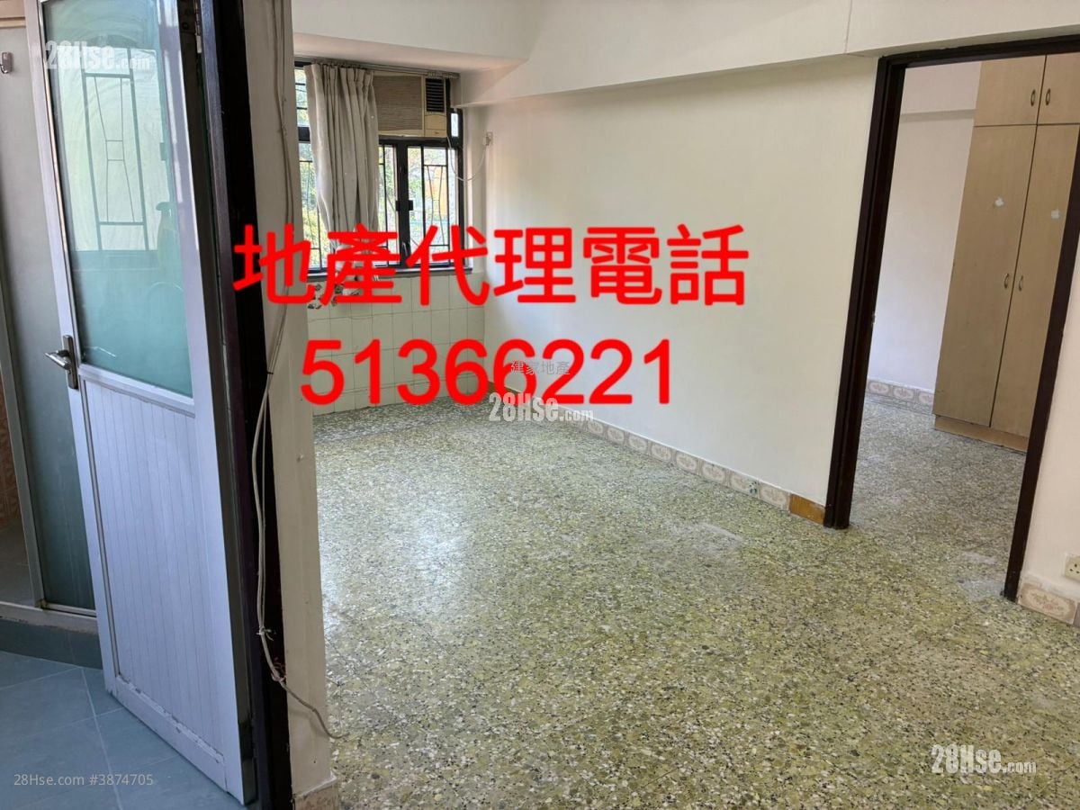 唐楼 租盘 2 房 , 1 浴室 490 平方尺